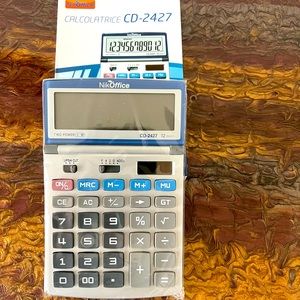 New Calculate CD-2427. Dual peer , 12 big digits